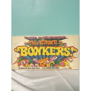 VINTAGE This Game is Bonkers COMPLETE Parker Brothers 1978‎ Classic Board Game